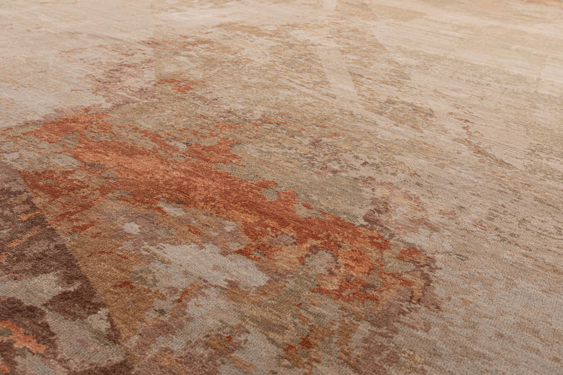 Designerteppich Spaces - Shock 03, Thibault van Renne, 250 x 300 cm, Detailansicht