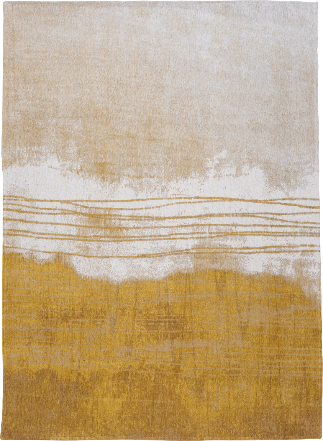Flachgewebe Design Fuji, Natsu Gold, Baumwoll-Chenille mit Polyester, Draufsicht