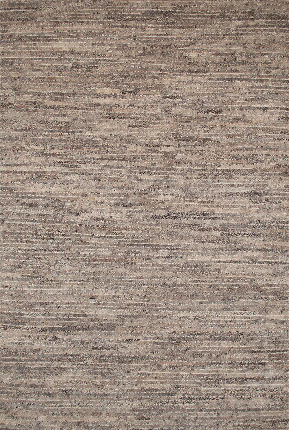 Golpa Natur Pur, tibetische Knüpfung, Schurwolle, naturfarben, 070 x140 cm, Draufsicht