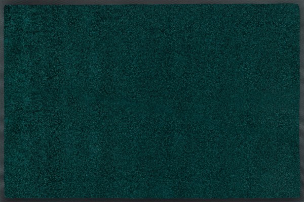 Fußmatte uni Deep Jungle, Wash & Dry Trendcolour, 040 x 060 cm, Draufsicht