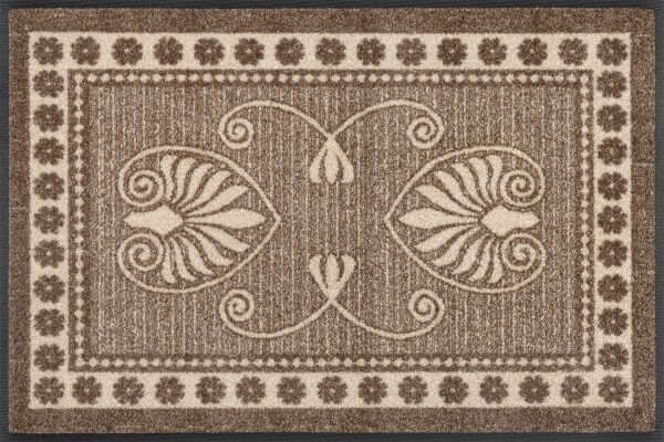 Fußmatte Ornamentalli, Wash & Dry Interior Design, 050 x 075 cm, Draufsicht