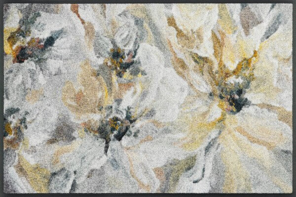 Fußmatte La Fleur, Wash & Dry Design, mehrfarbig, 050 x 075 cm, Draufsicht
