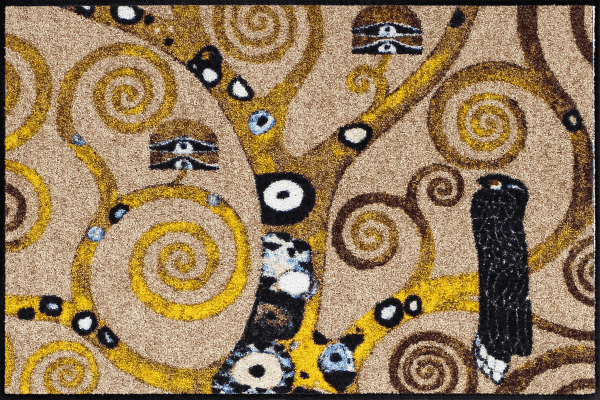 Fußmatte Klimt Lebensbaum, Salonloewe Art Galery, 050 x 075 cm, Draufsicht
