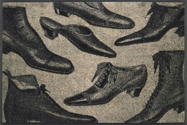 Fußmatte All my boots, Wash & Dry Design, Enter & Exit, 050 x 075 cm, Draufsicht