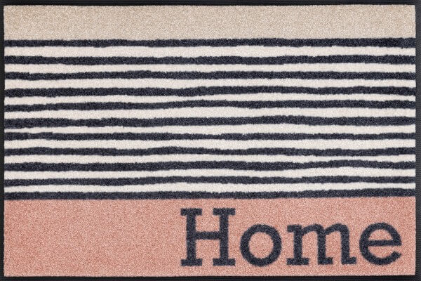 Fussmatte Home Stripes, Wash & Dry Eingangsmatte, 050 x 075 cm, Draufsicht