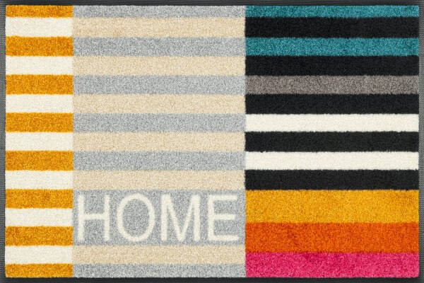 Fußmatte Home Retreat, Wash & Dry Design, Enter & Exit,  050 x 075 cm, Draufsicht