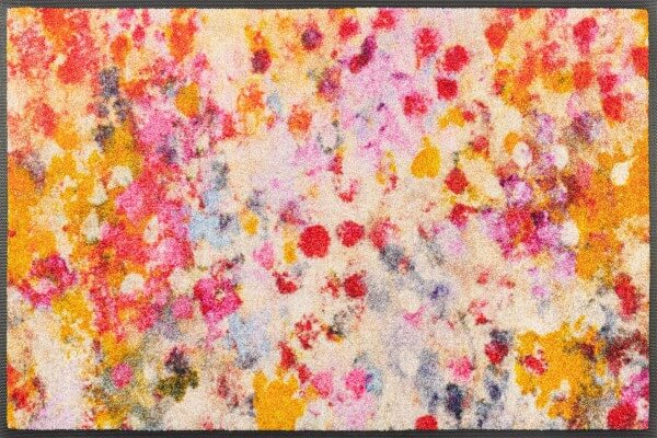 Fußmatte Wild Summer, Wash & Dry Design, mehrfarbig, 050 x 075 cm, Draufsicht