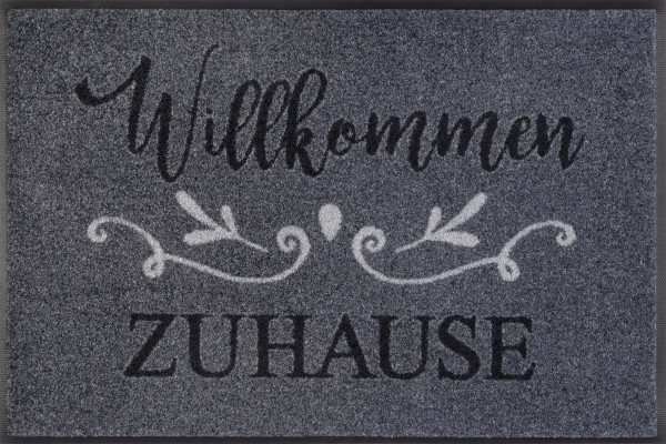 Fußmatte Willkommen Zuhause, Wash & Dry Enter & Exit, 050 x 075 cm, Draufsicht